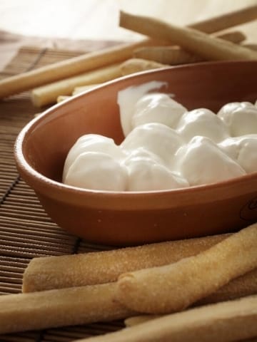 Mozzarella Bites in Fresh Cream