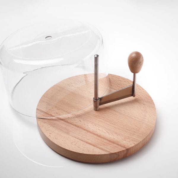 Girolle en bois avec couvercle