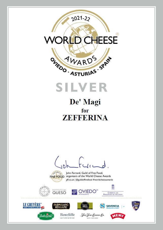 World Cheese Awards 2021-2022